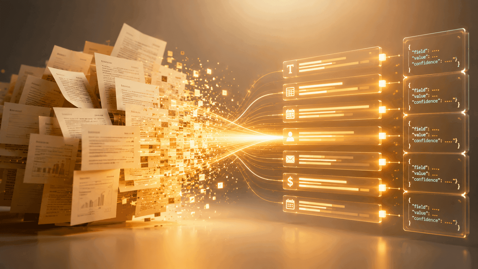 Document Automation with AI: Extracting Structure from Unstructured Data